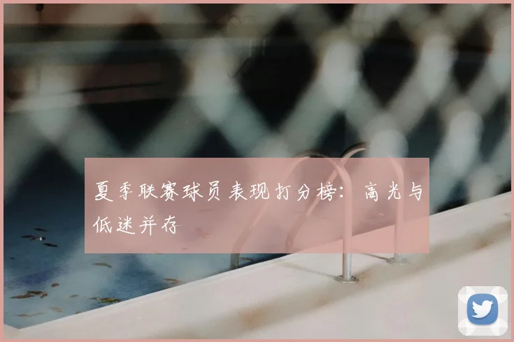 夏季联赛球员表现打分榜：高光与低迷并存